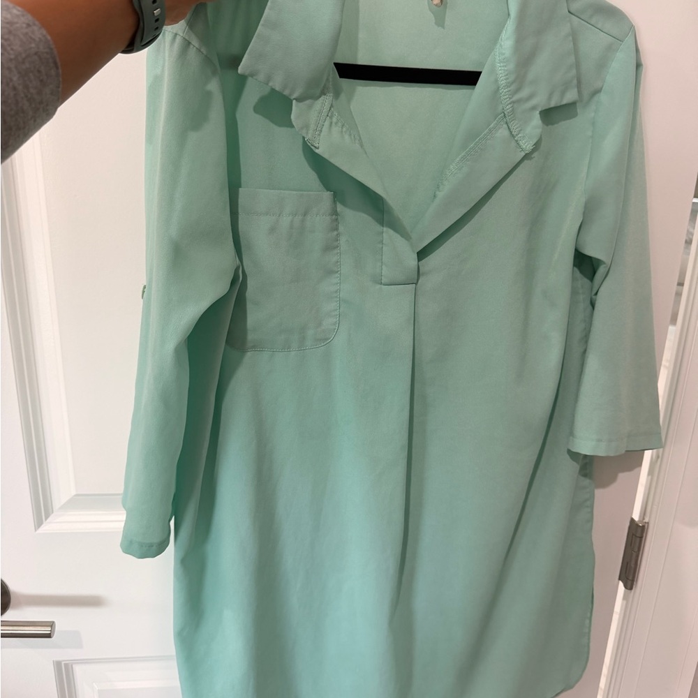 Mint Green Women's Top